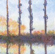 Claude Monet Les Peupliers oil painting reproduction